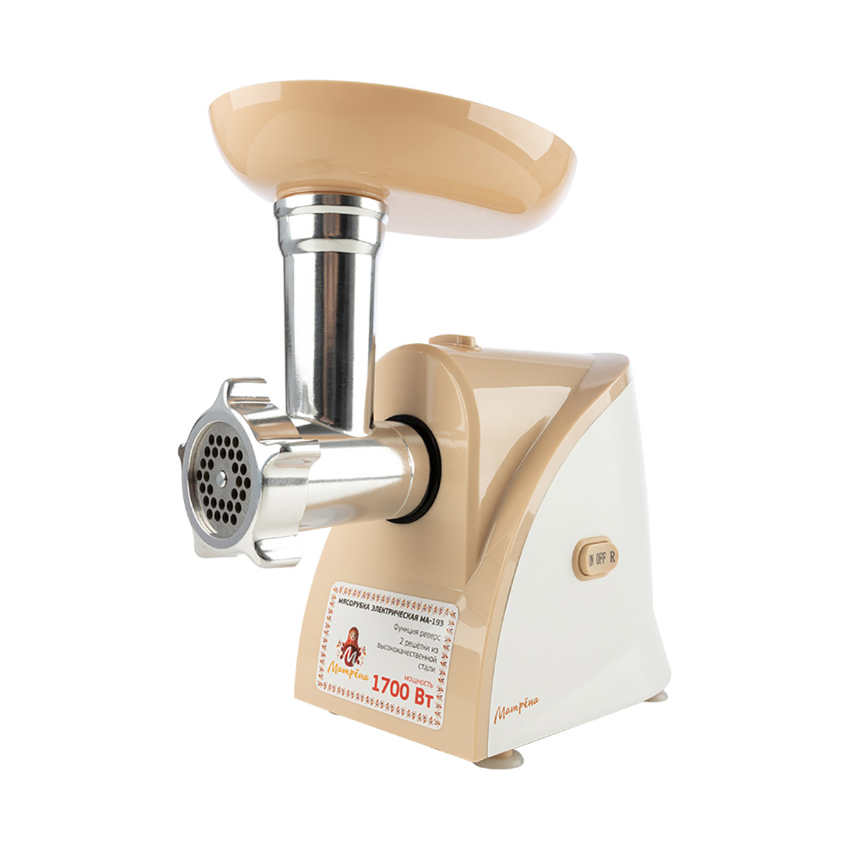 Мясорубка электрич. "матрёна" ма-193 400 вт (1/4)