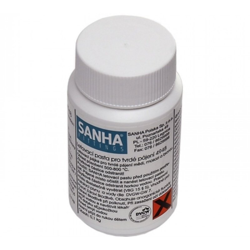 Флюс для твердой пайки 100 г. тип F-SH 1 SANHA