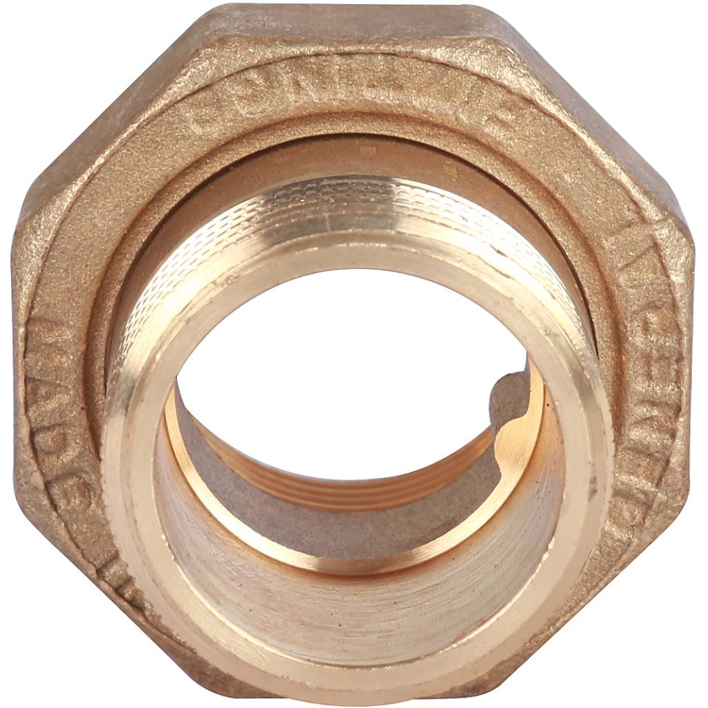 Американка ВН 1" латунь STOUT O-ring