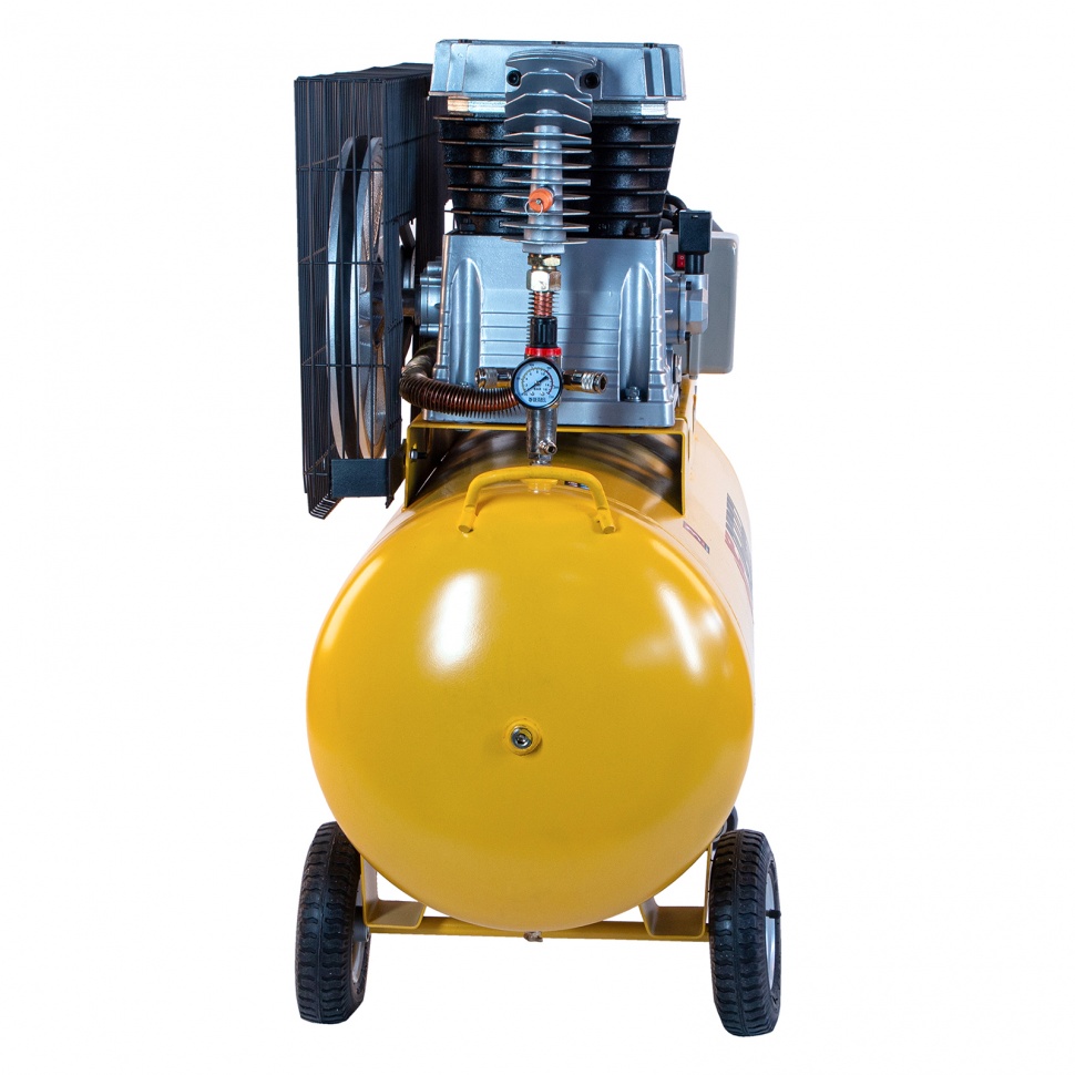 Компрессор воздушный, ременный привод BCI4000-T/200, 4.0 кВт, 200 литров, 690 л/мин Denzel (58124)