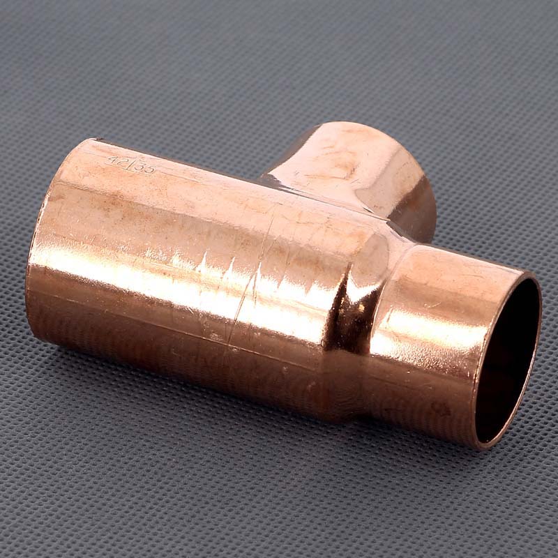 Тройник переходной под пайку 42 х 35 х 35 мм VIEGA медный