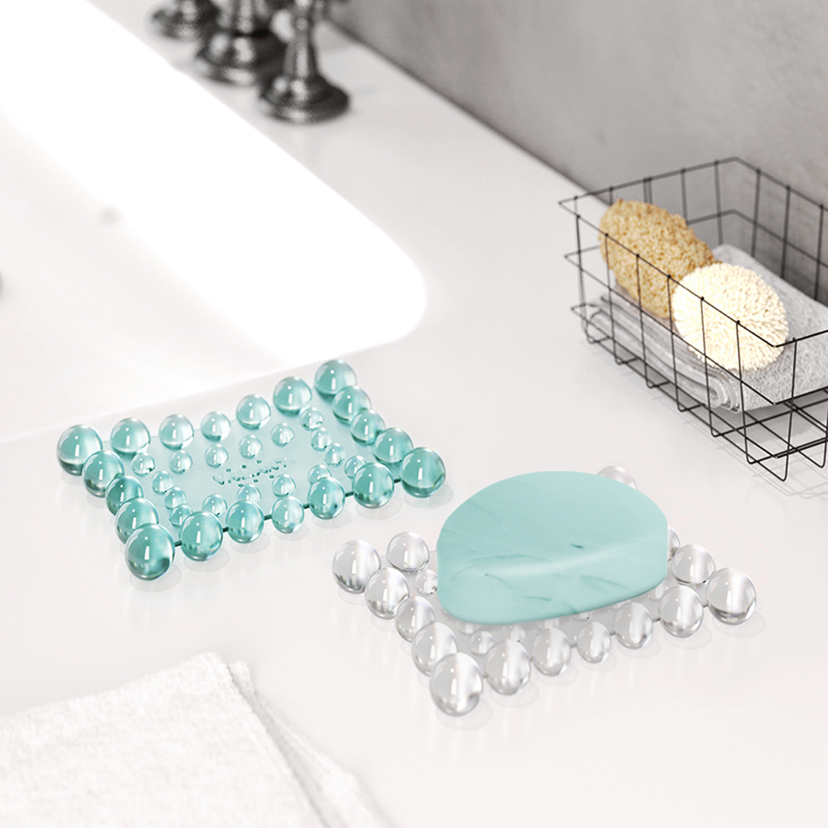 Мыльницы "travelling" набор 2 шт. (1/96) "valiant" tc-v-sds