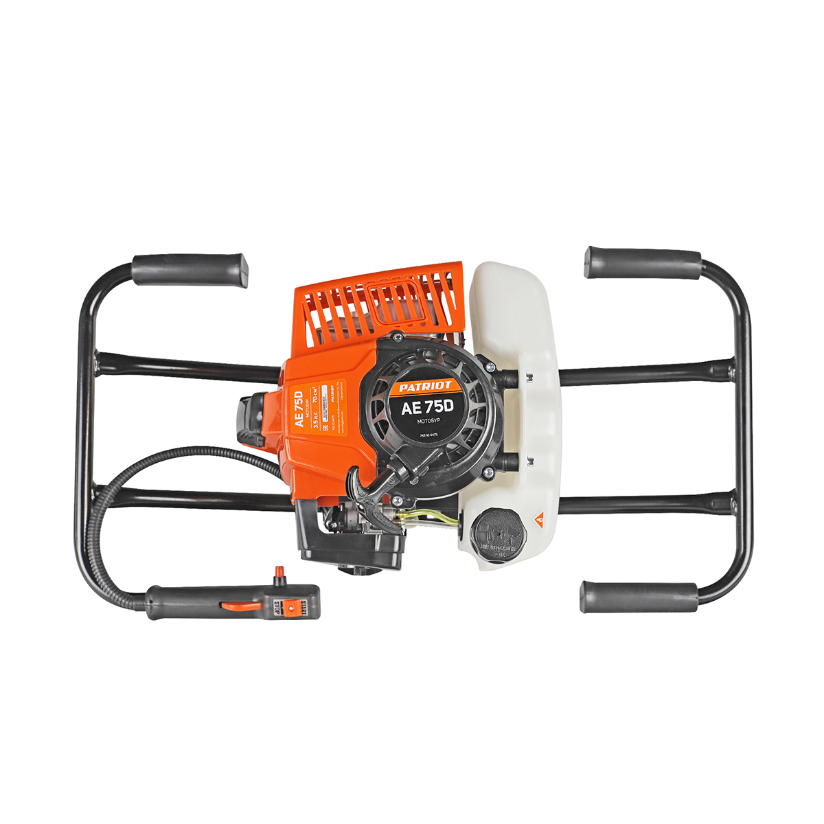 Мотобур бензиновый ae-75d (без шнека) (1) "patriot" 742104475