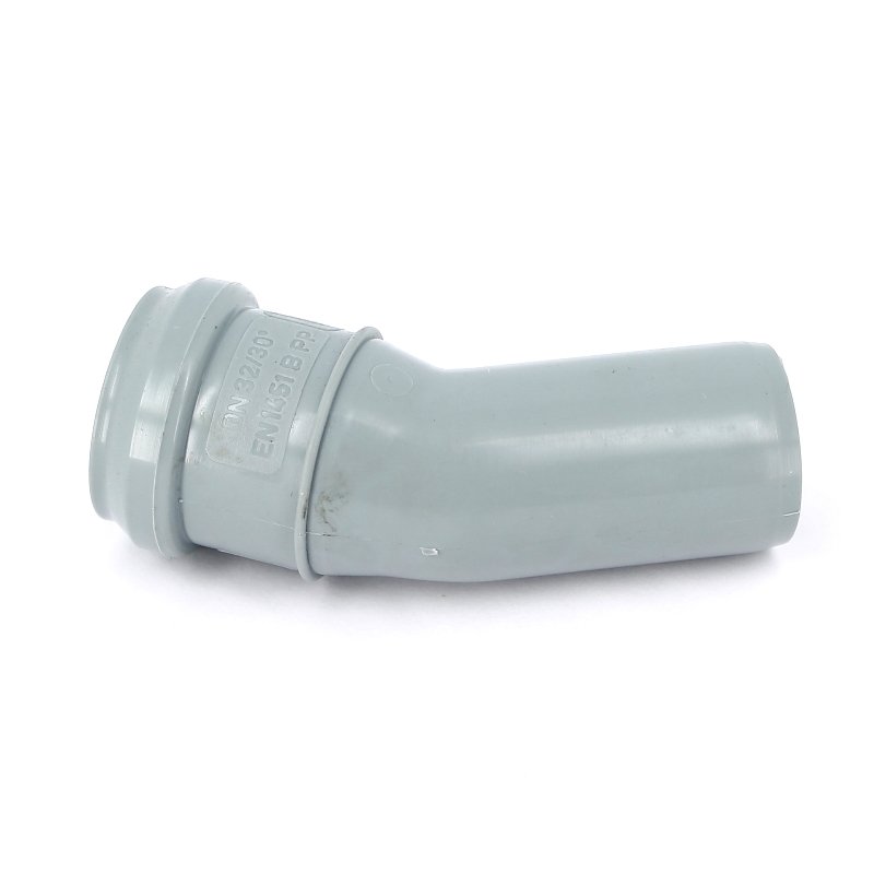 Отвод 30° для вн.канализации d=32 мм SINIKON Стандарт