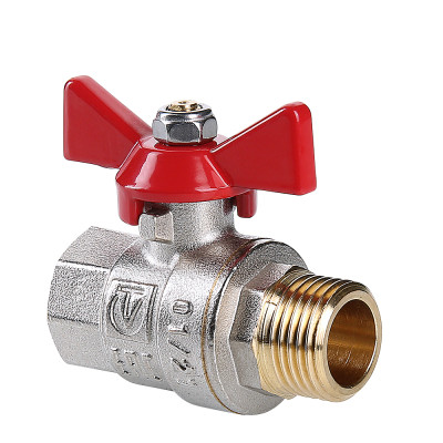 Кран шаровый BASE 1/2'' ВН бабочка VALTEC