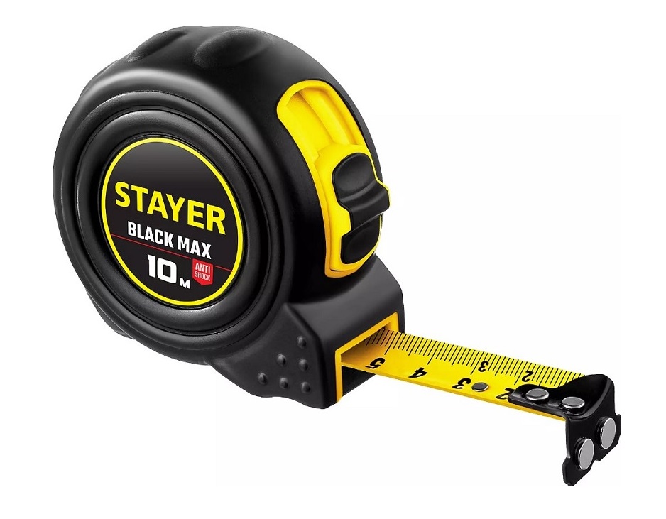 Рулетка измерительная Stayer 10м х 25мм