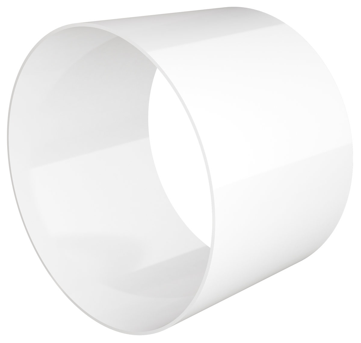 Соединитель круглых каналов фасонный d-100 мм  (1/36) "эра"  10fc