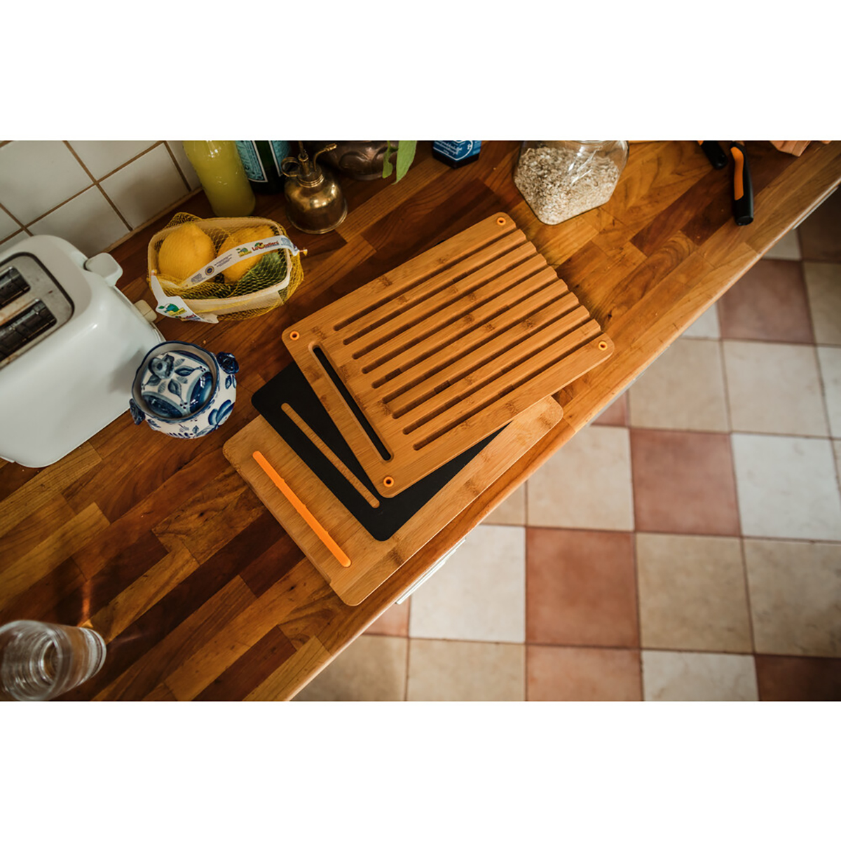 Доски разделочные набор 3 шт. "functional form" (1/6) "fiskars" 1057550