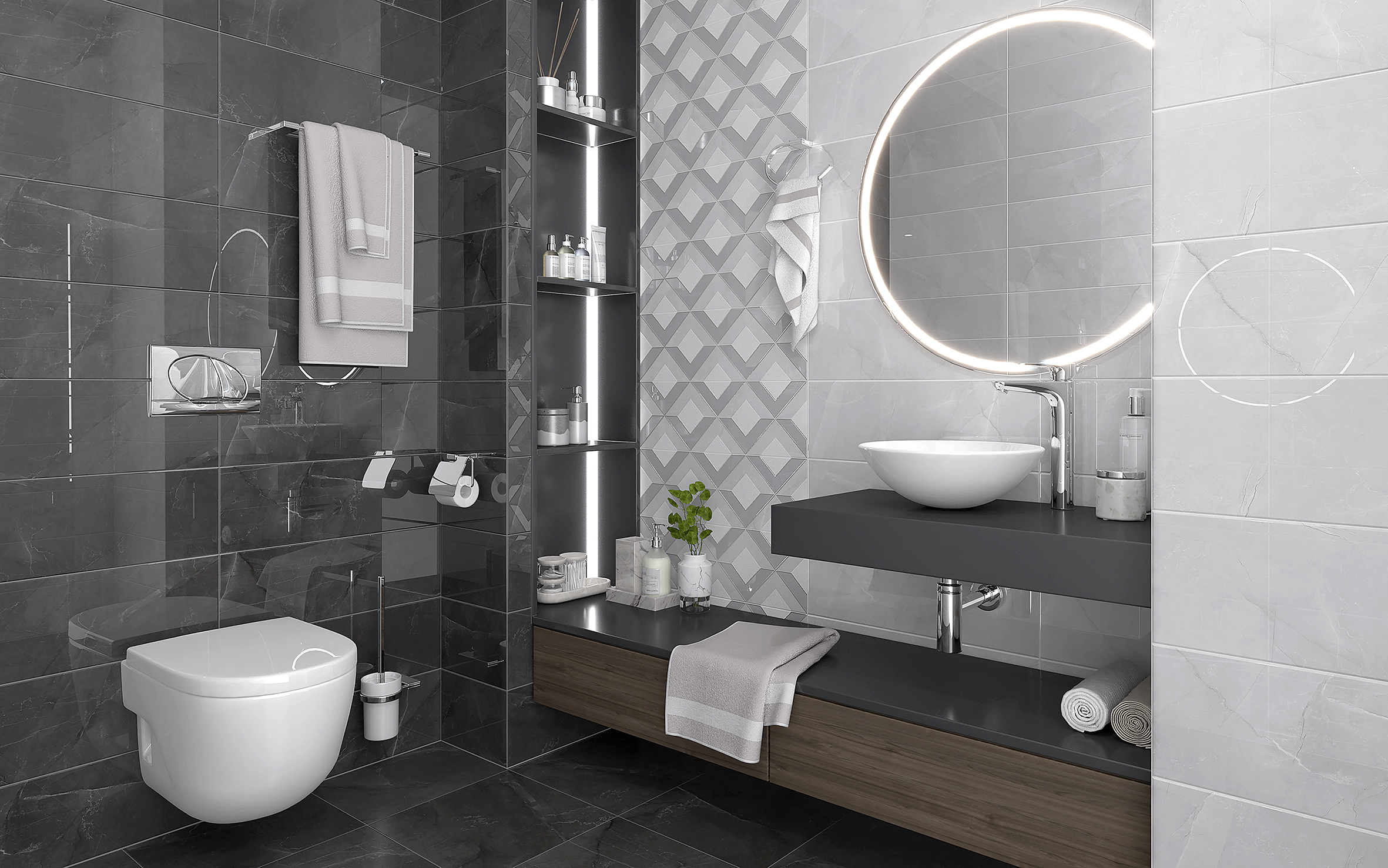 Monti керамогранит графитовый 40,20x40,20