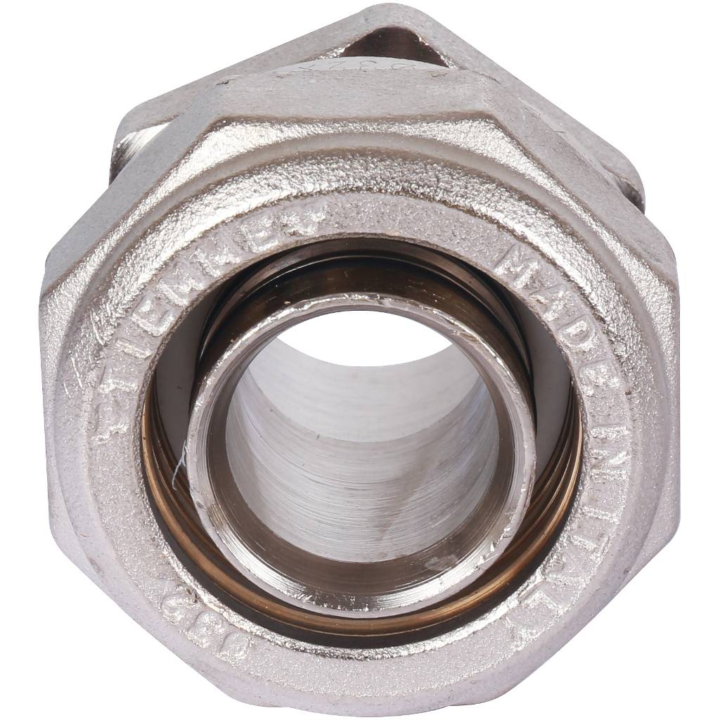 Обжимная муфта НР 32 х 1" TIEMME для металлопластиковых труб