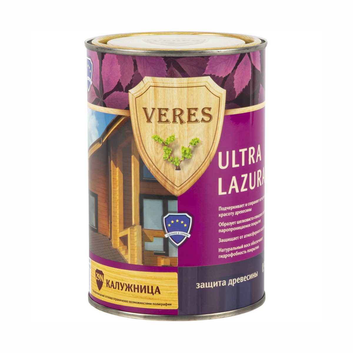 Верес ультра лазура №29 калужница  0,9 л (1/6) "veres"