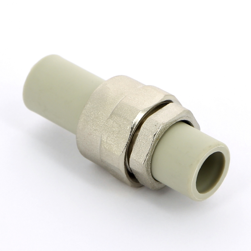 Муфта комб. разборная (американка) 20 мм PP-R FV-PLAST серый