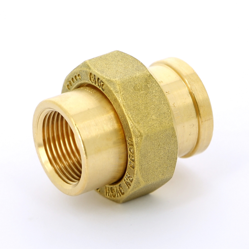 Американка резьбовая (ВР) 3/4" с коническим уплотнением бронза VIEGA (446949)