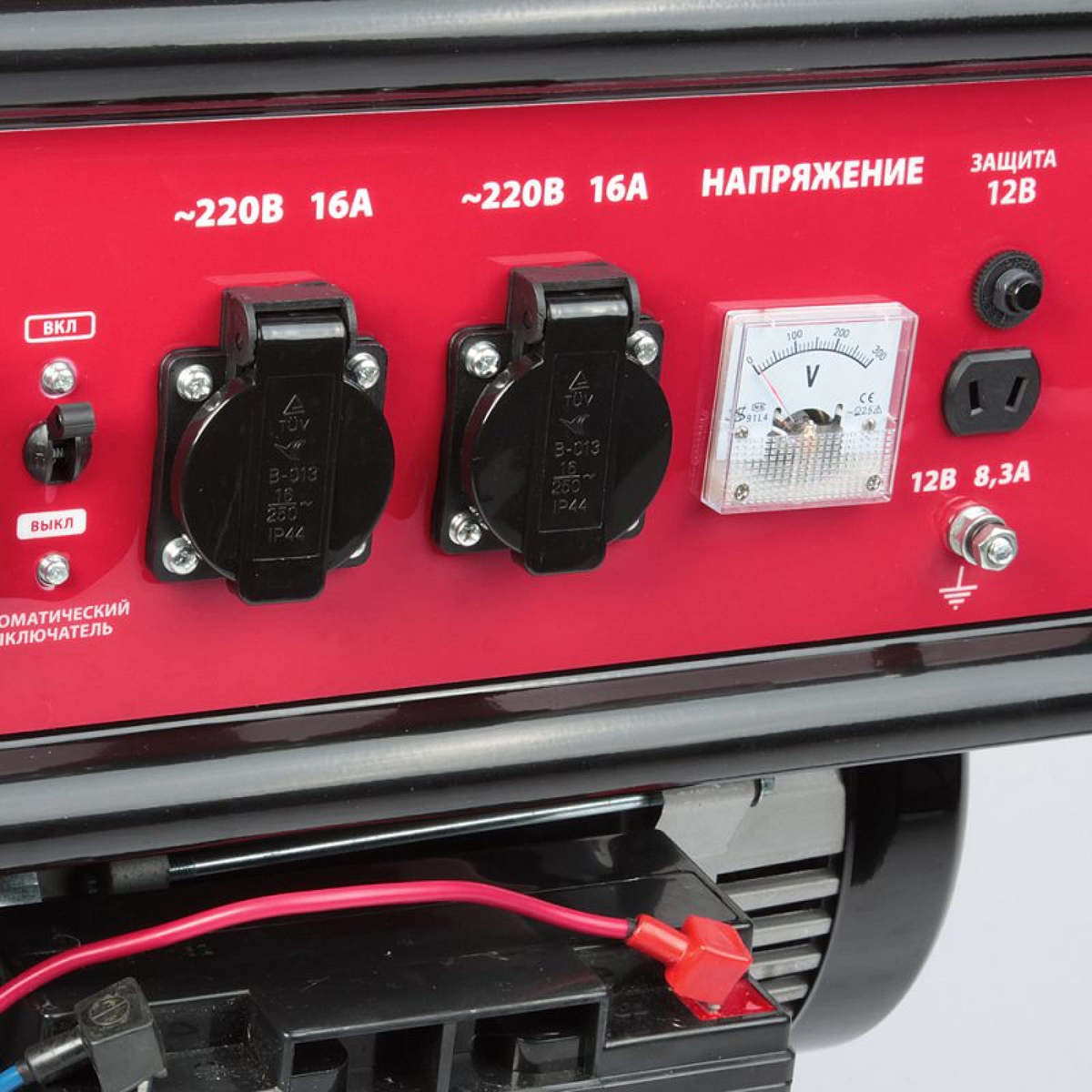 Генератор бензиновый mc 6500e (1) "maxcut" 047103040