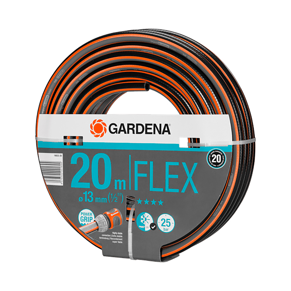 Шланг "flex" пвх 1/2" армиров. 20 м (1) "gardena" 18033-20.000.00