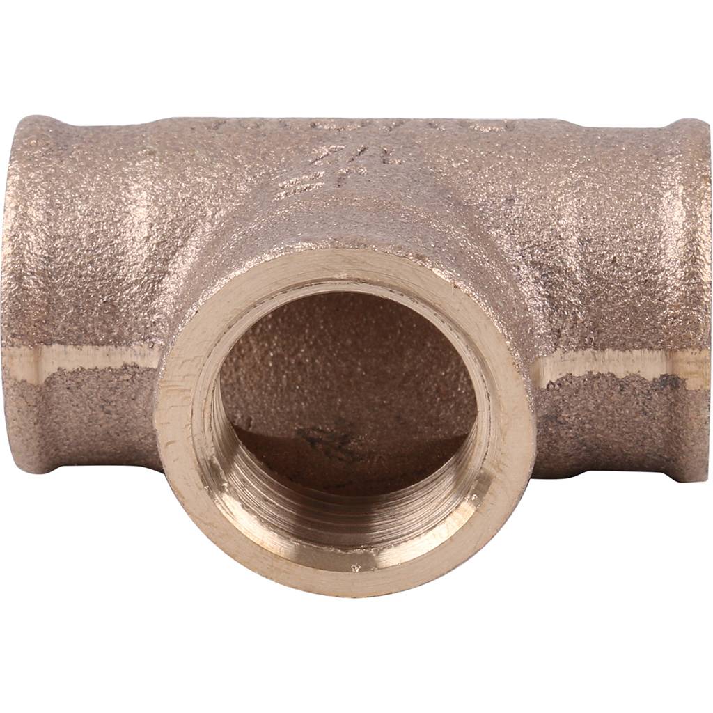 Тройник резьбовой (ВР) 1/2" бронза VIEGA (264222)