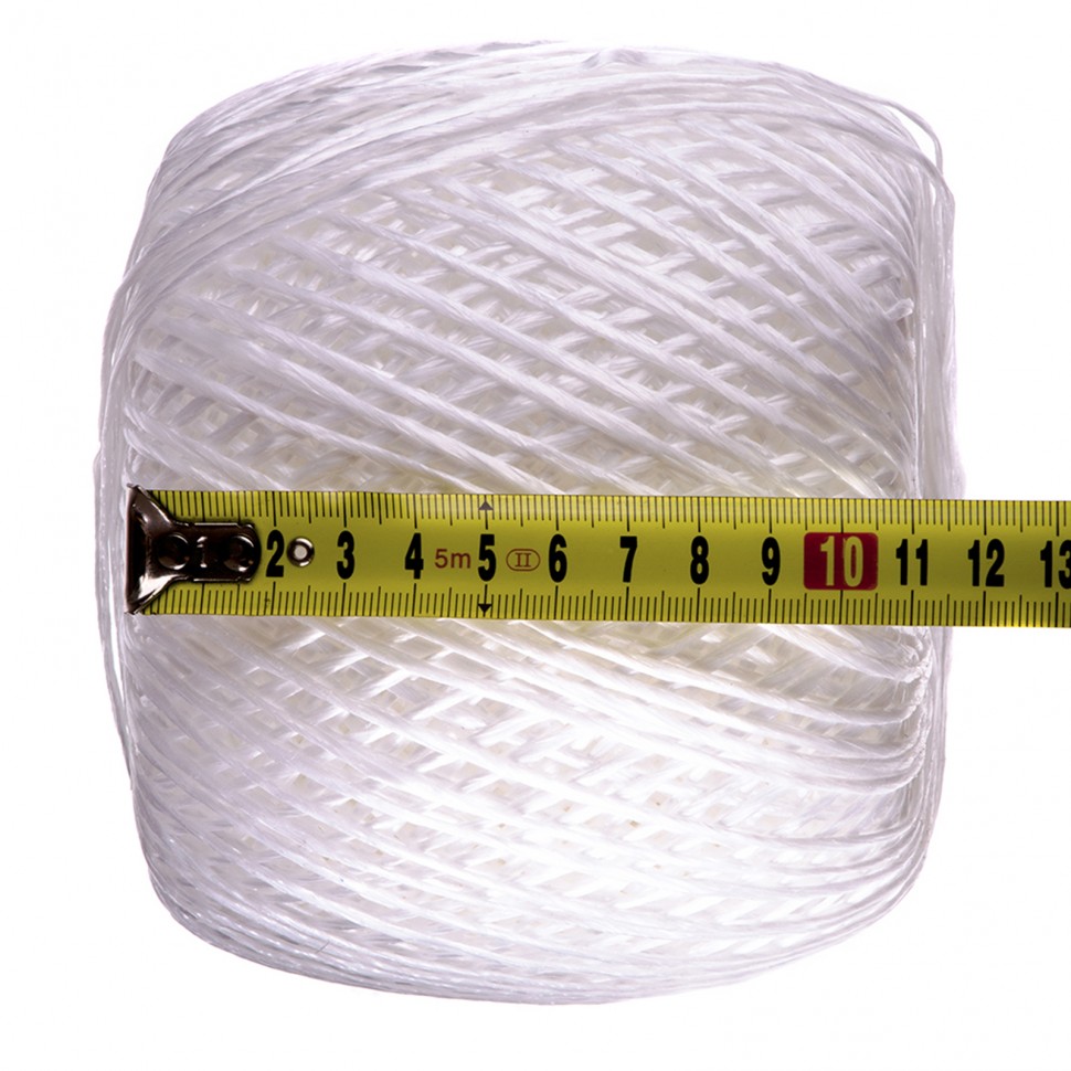 Шпагат полипропиленовый, 1.4 мм, L 500 м, Сибртех (93949)