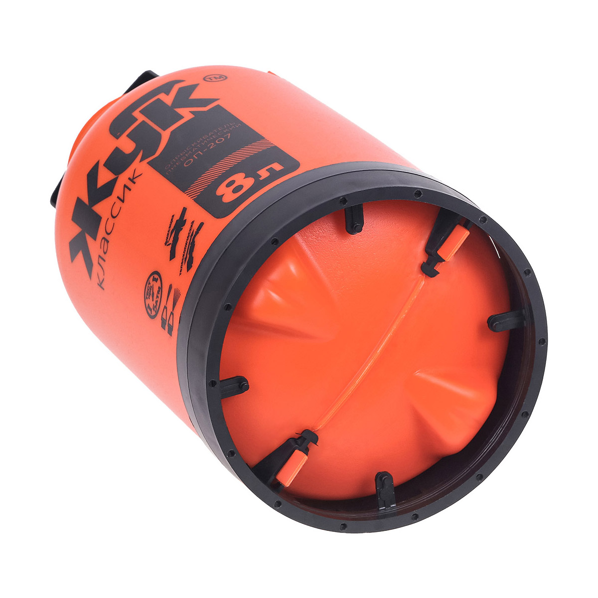 Опрыскиватель "жук" оп-207  8 л (1/6) "классик" (пластм. брандспойт мод. 208)