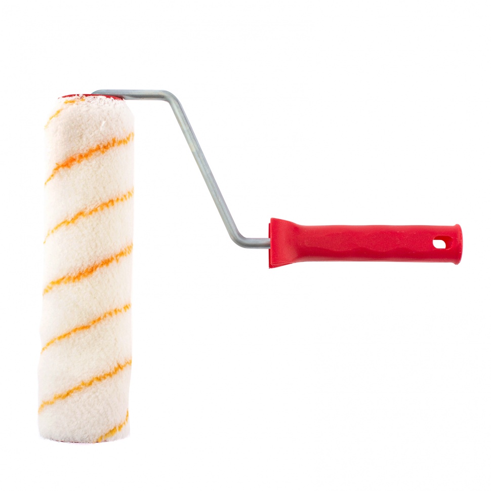 Валик для внутренних работ синтетический, 250 мм, ворс 12 мм, D 48 мм, D ручки 8 мм, полиакрил Matrix (80746)