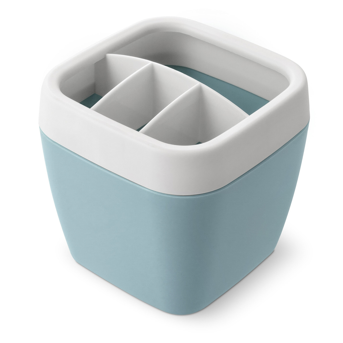 Стакан для ванной комнаты "эллиса" с разделителями (серый/бирюзовый) (1/18) "мартика" с315сбир