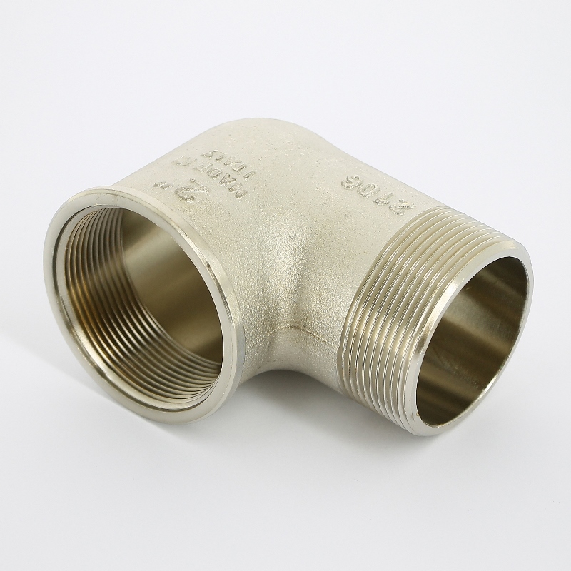 Колено резьбовое ВН 2" x 2" никель UNI-FITT