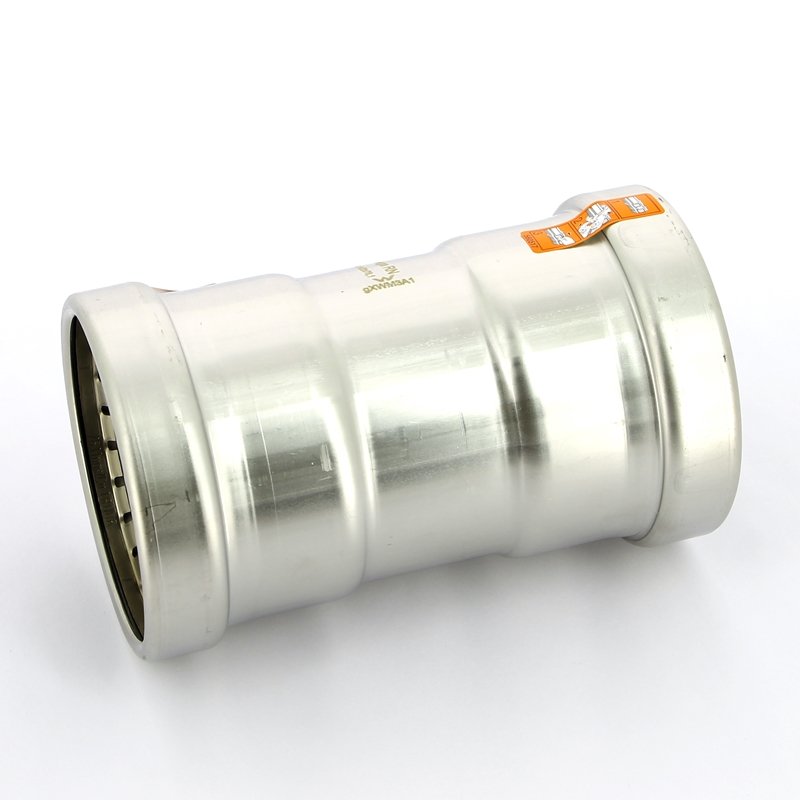 Тройник пресс 76x22x76 нержавеющая сталь Sanpress Inox VIEGA