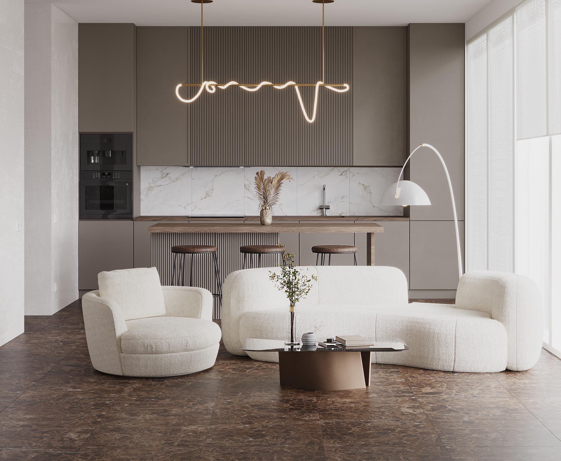 Emperador brown керамогранит полированный 60x120