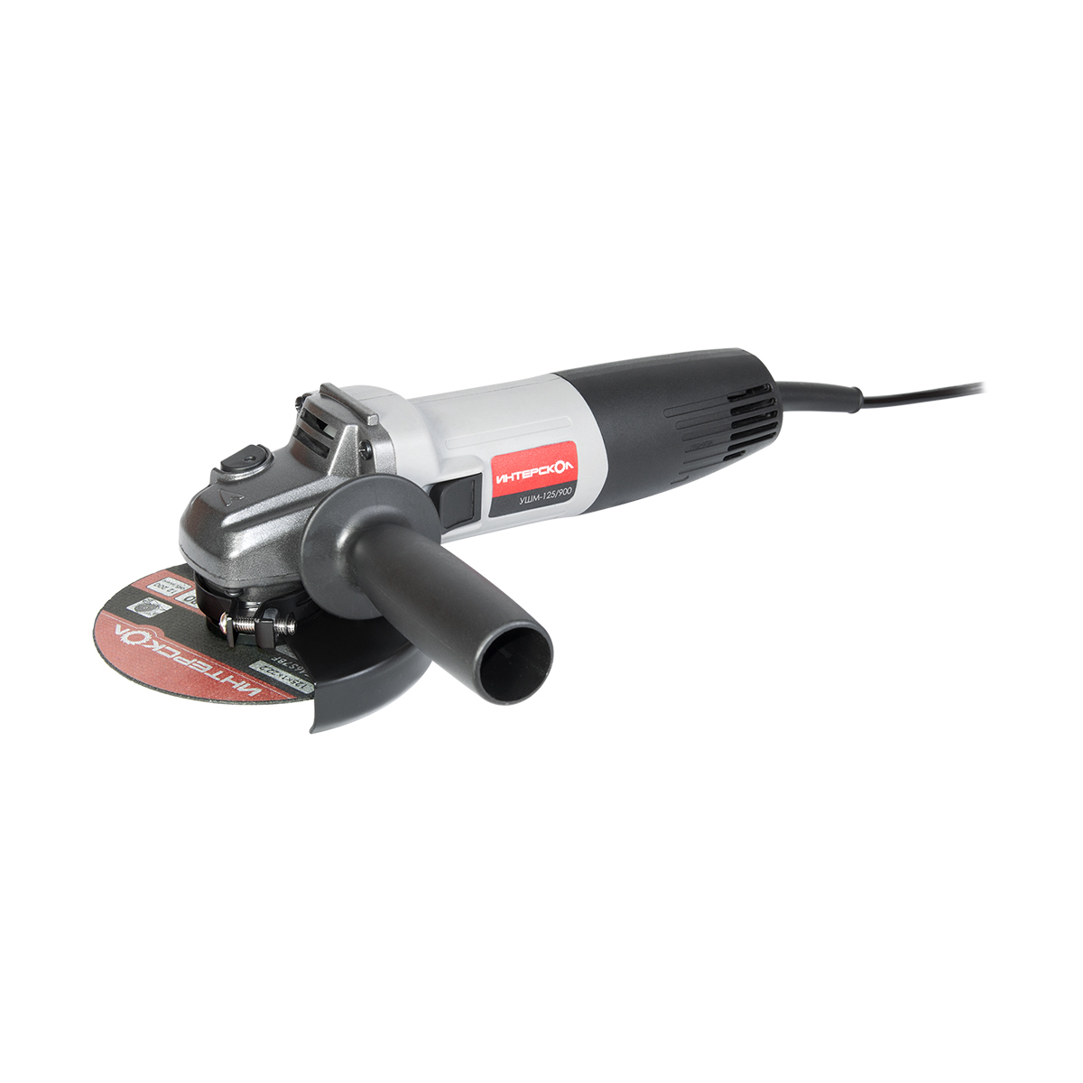 Угловая шлифмашина ушм-115/900 (1/10) "интерскол" 670.1.0.00