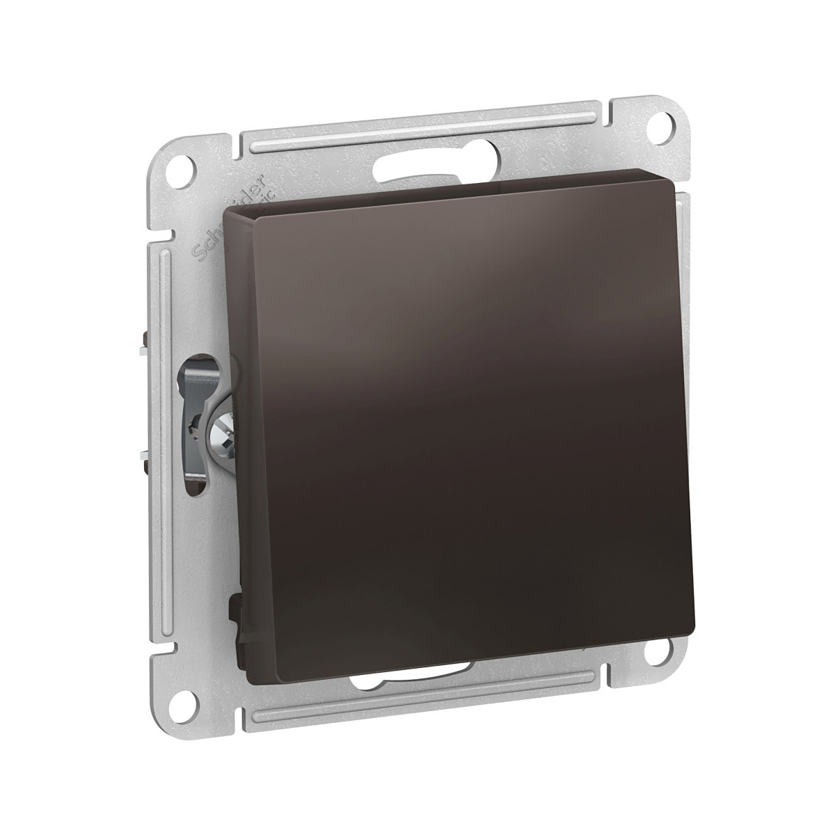 Переключатель "atlasdesign" 1 кл. (механизм) 10а, мокко (1/10/60) "schneider"