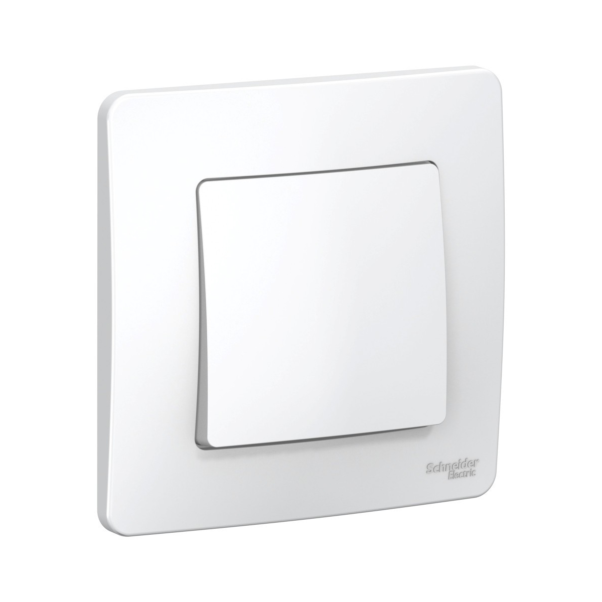 Выключатель "blanca" 1 кл. 10а, белый (1/10/60) "schneider"