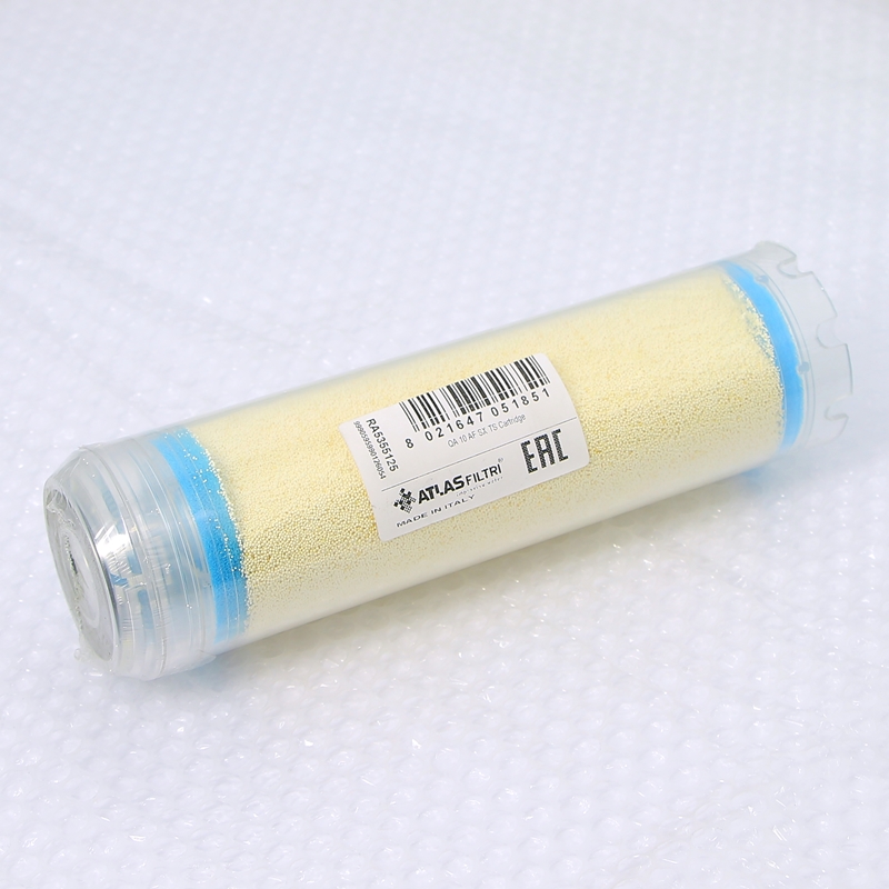 Картридж для обработки воды ATLAS FILTRI 10" SL с антинитратной смолой (QA AF) SX