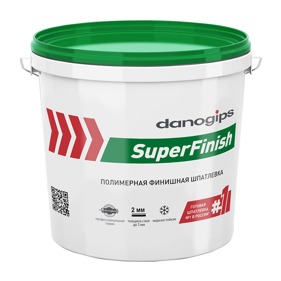Шпаклевка шпатлевка Danogips SuperFinish 5 кг 3 л (Sheetrock Шитрок)