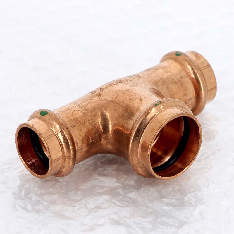 Тройник пресс медный Profipress VIEGA 22х28х22