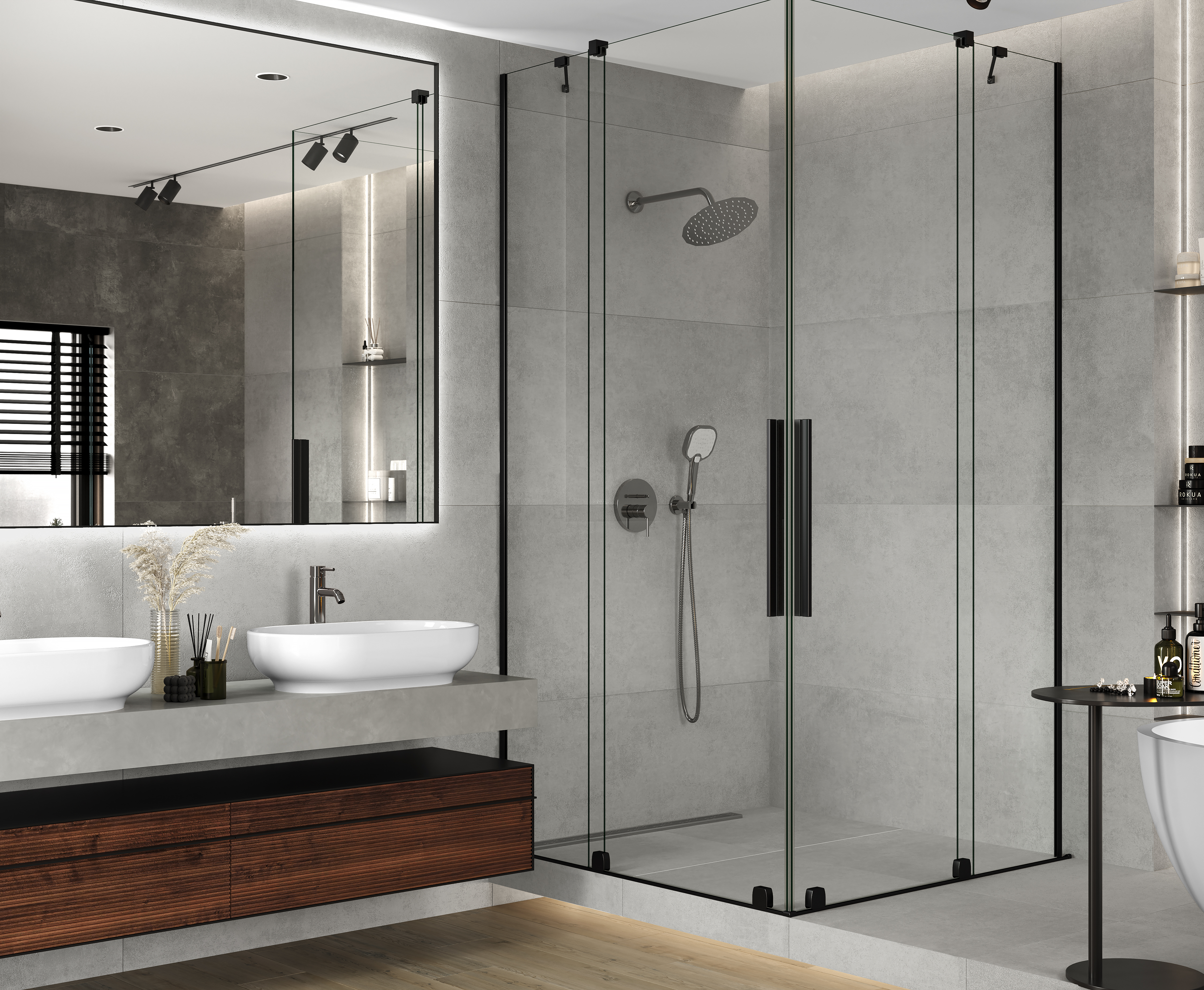 Techno gris керамогранит серый 60х119,5 матовый карвинг 59,50x119,10