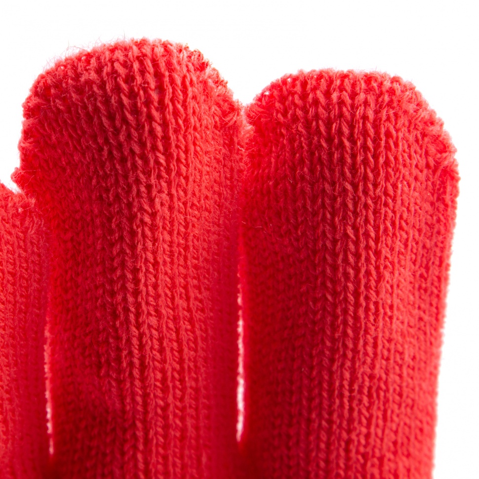 Перчатки трикотажные, акрил, коралл, оверлок Сибртех (68658)