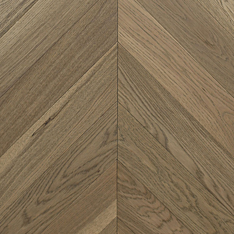 Wood Bee Chevron Дуб Аурео браш матовый Aureo, UV-лак gloss 5-9% (правая)