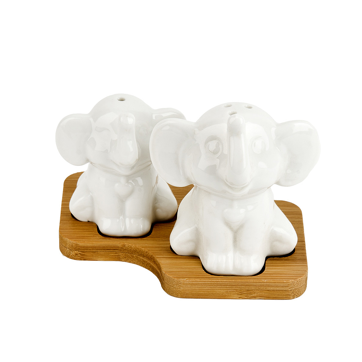 Набор для специй на подставке соль/ перец "naturel" 10,5*8*9 см (1/48) "nouvelle home" 2632017