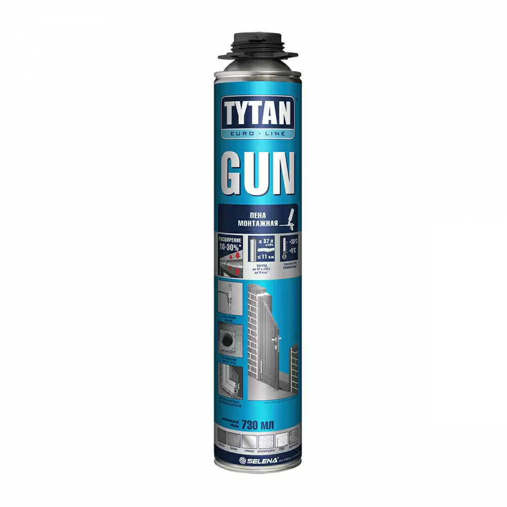 Tytan Euro-line GUN / Титан Евро Лайн Ган пена профессиональная