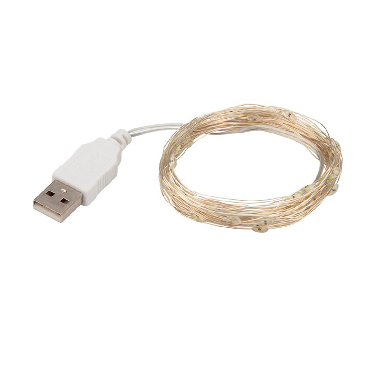 Электрогирлянда "роса" 5 м, 50 белых ламп (1/160) "neon-night" 315-965