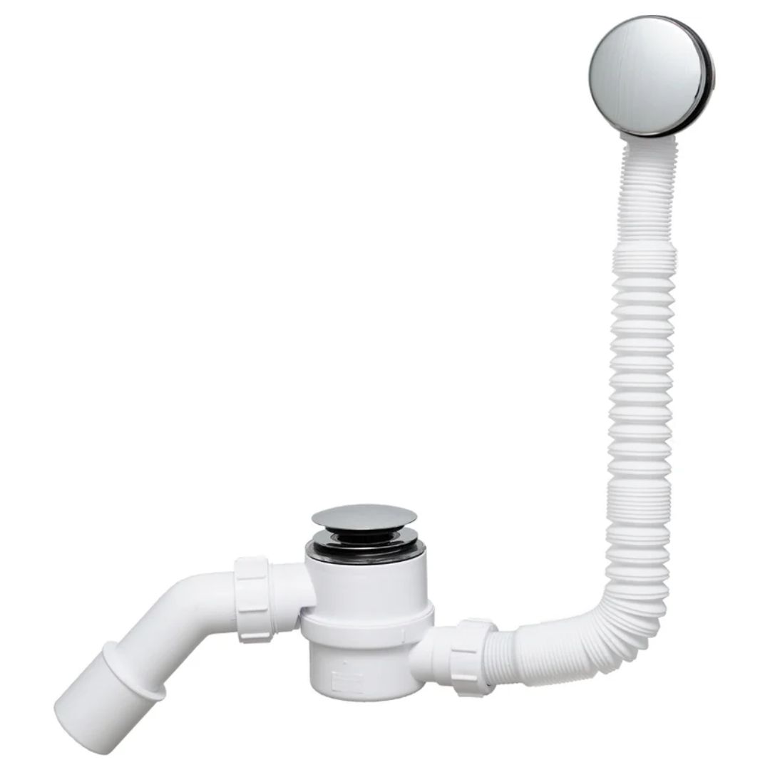 Слив-перелив McALPINE L=330 х 700 х 34 мм, гидрозатвор 50 мм, выход 40/50 мм