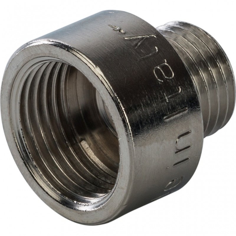 Переходник редукционный ВН 3/8" x 1/4" никель STOUT