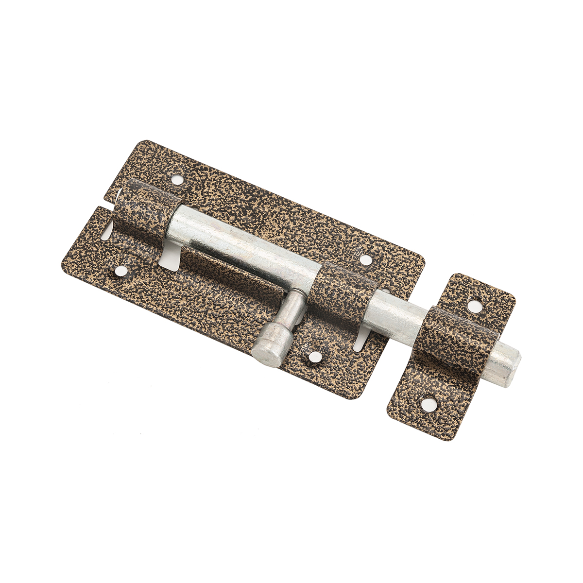 Засов дверной зд-01 круглый (бронза антик) (20) "секрет"