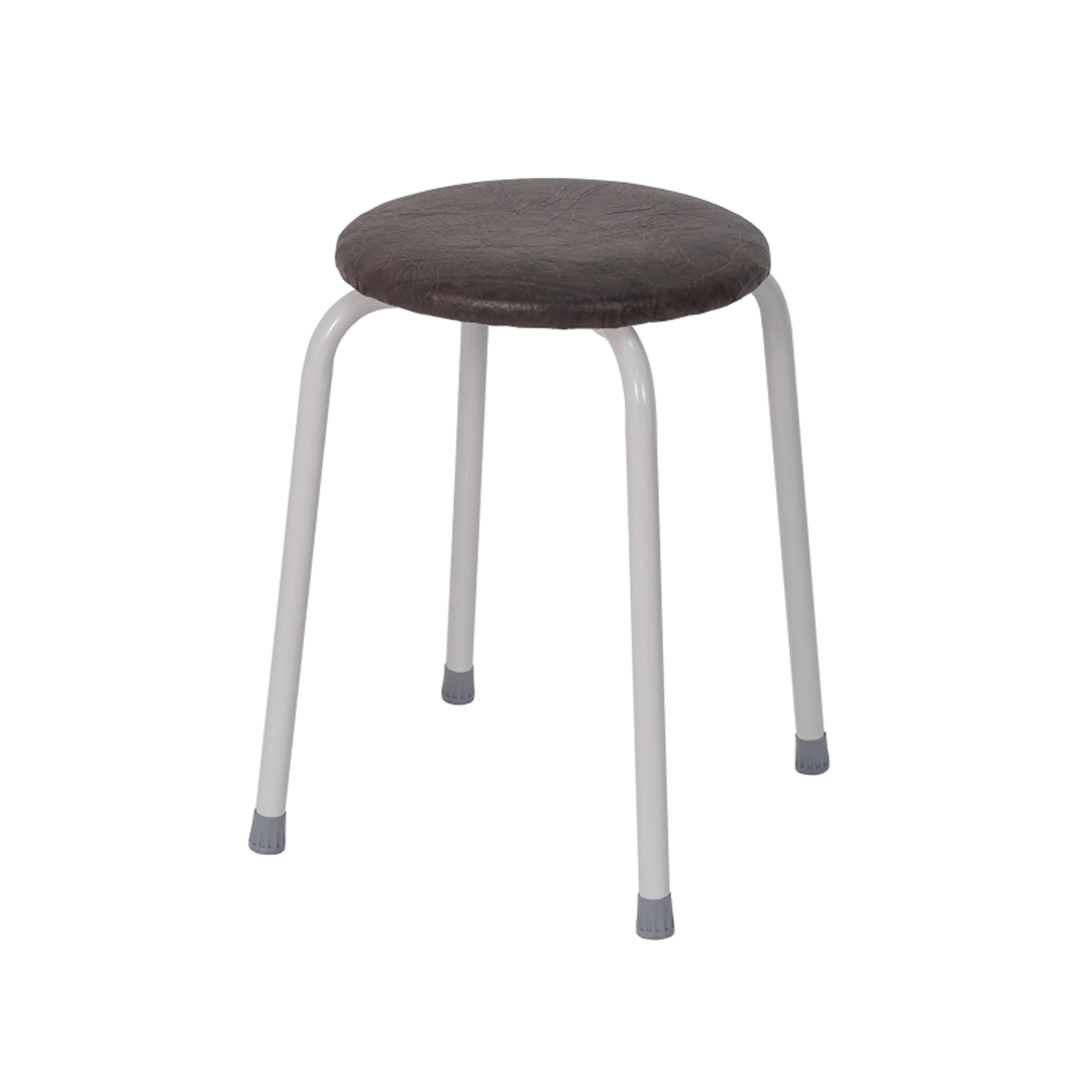 Табурет "пенек крепкий" круглое сиденье d=32 см (1/4) коричневый  т 266