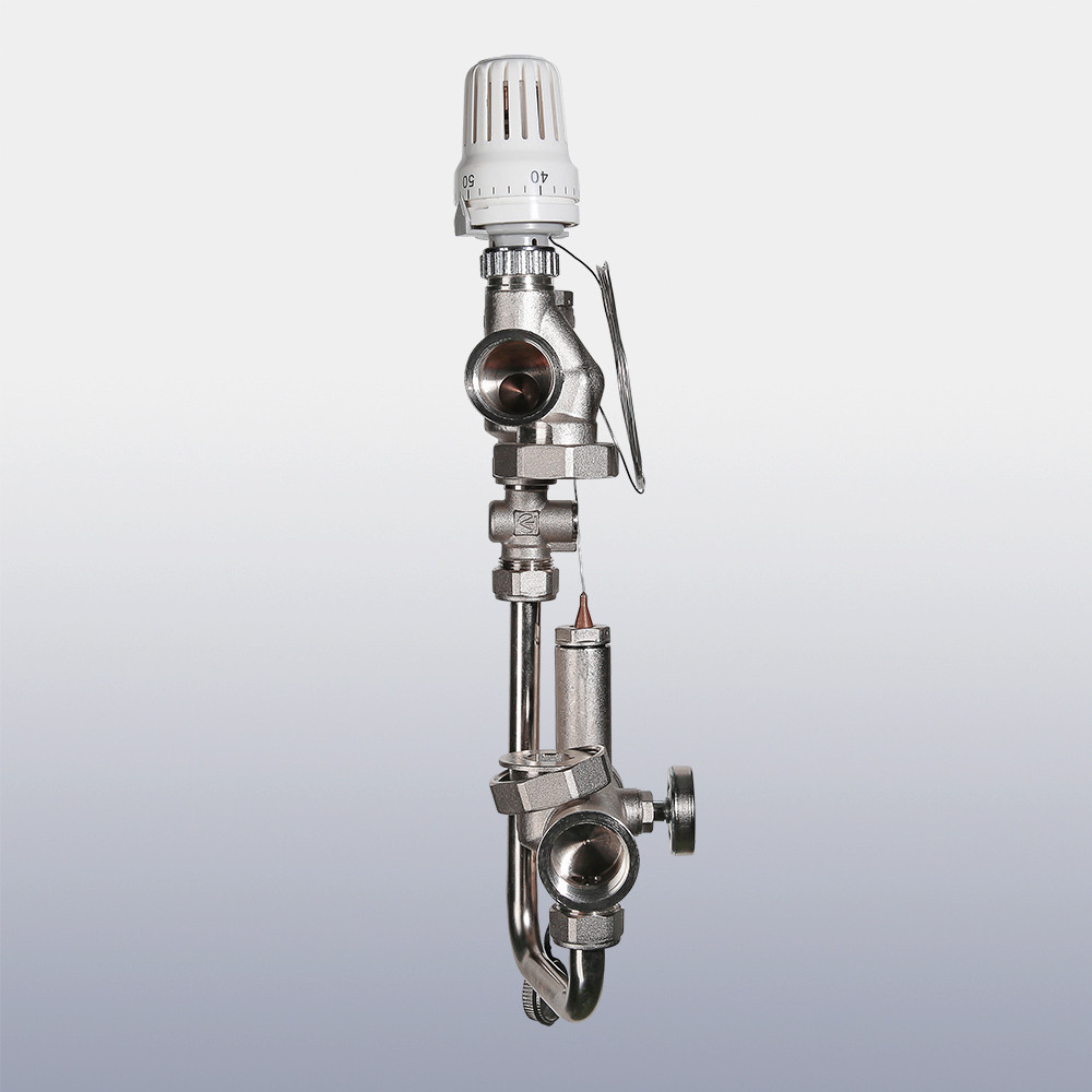 Насосно-смесительный узел 1" VALTEC VALMIX 200 мм, 130 мм