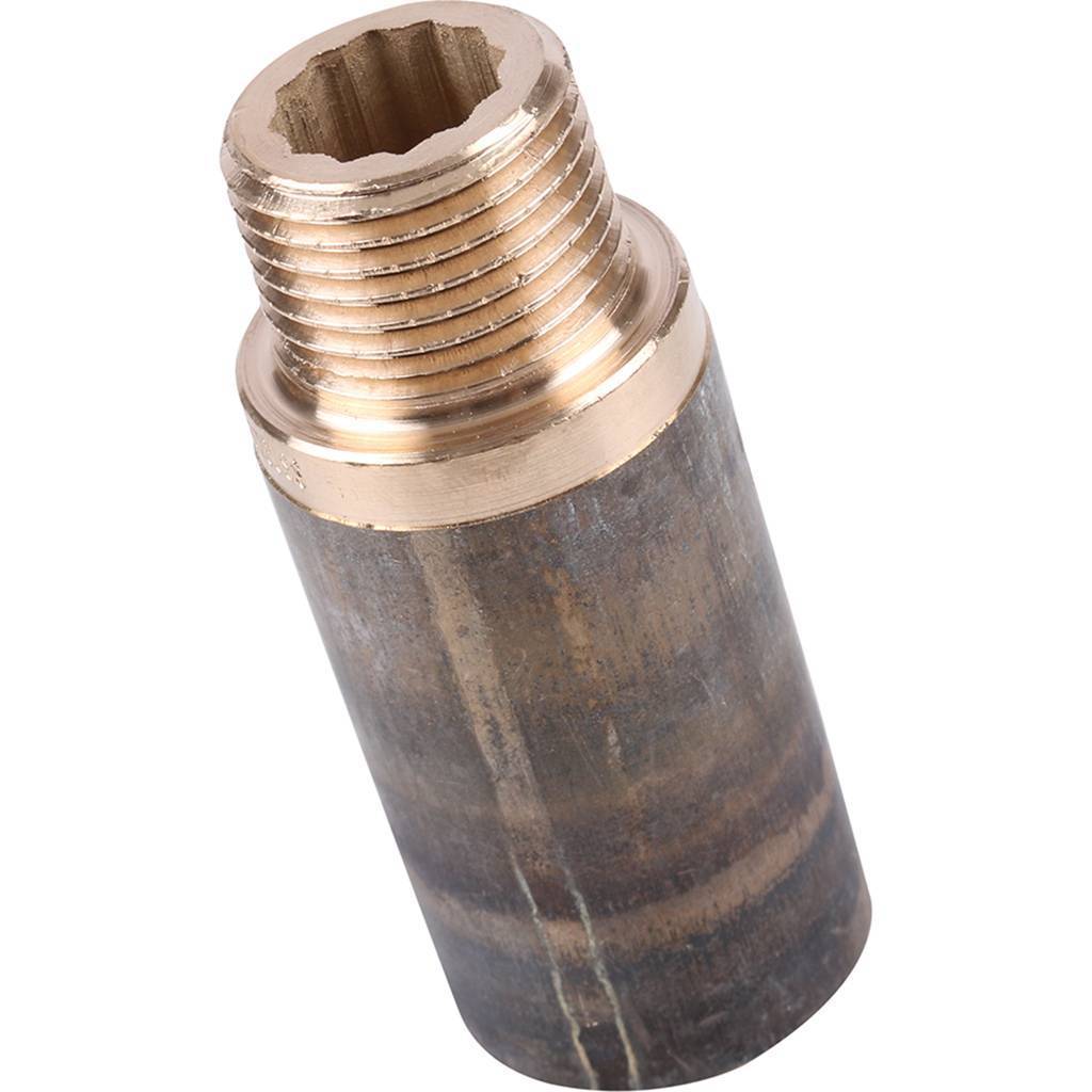 Удлинитель резьбовой 1/2" x 50 мм ВН бронза VIEGA (355012)
