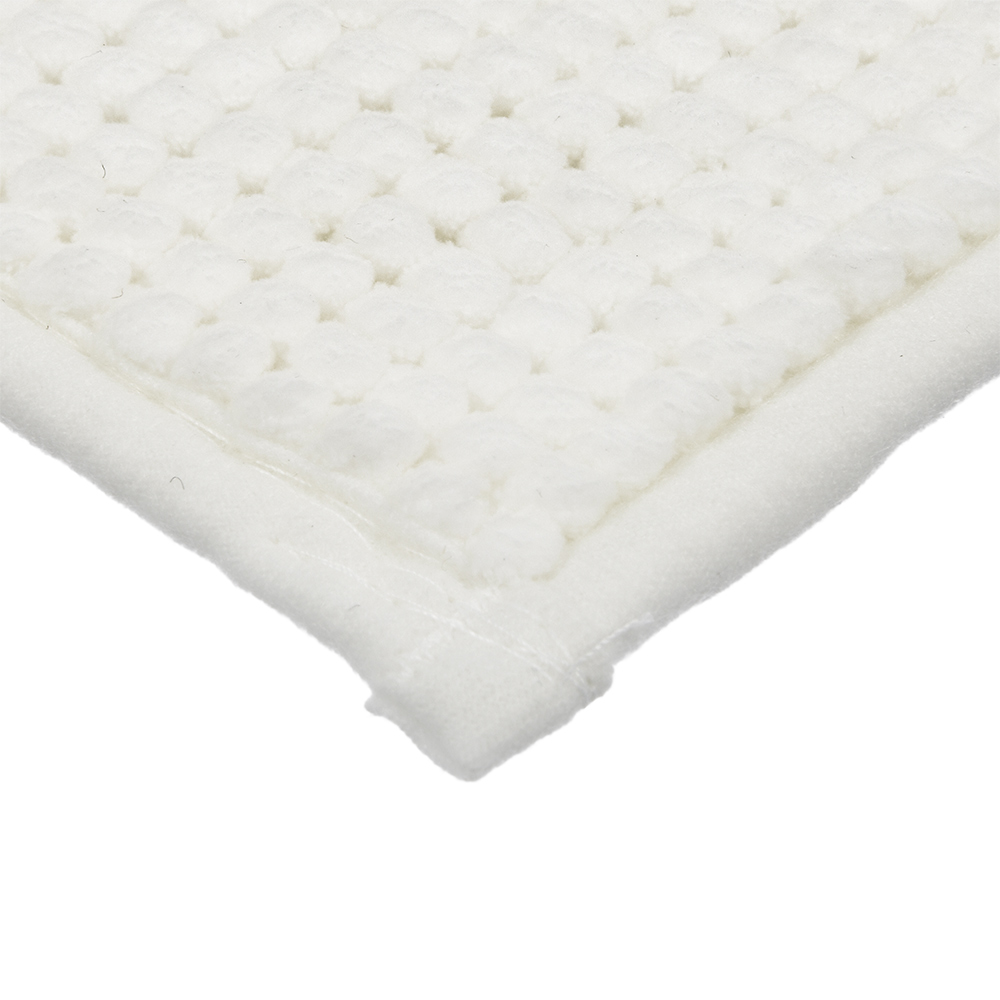 Коврик для ванной "spa" 50*80 см (белый) (1/10) "vortex" 24127