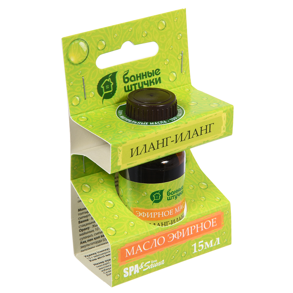 Масло эфирное "иланг-иланг" 15 мл (1/28) "банные штучки" 32280