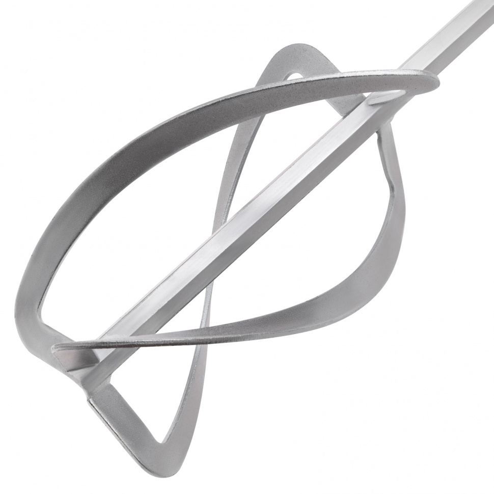 Комплект насадок для строительного миксера, 2шт., 220х560 мм, оцинкованные, хвостовик HEX13// Denzel (84839)