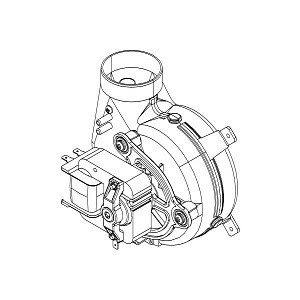 Вентилятор для котлов Viessmann на 30-34 кВт (арт. 7856958)