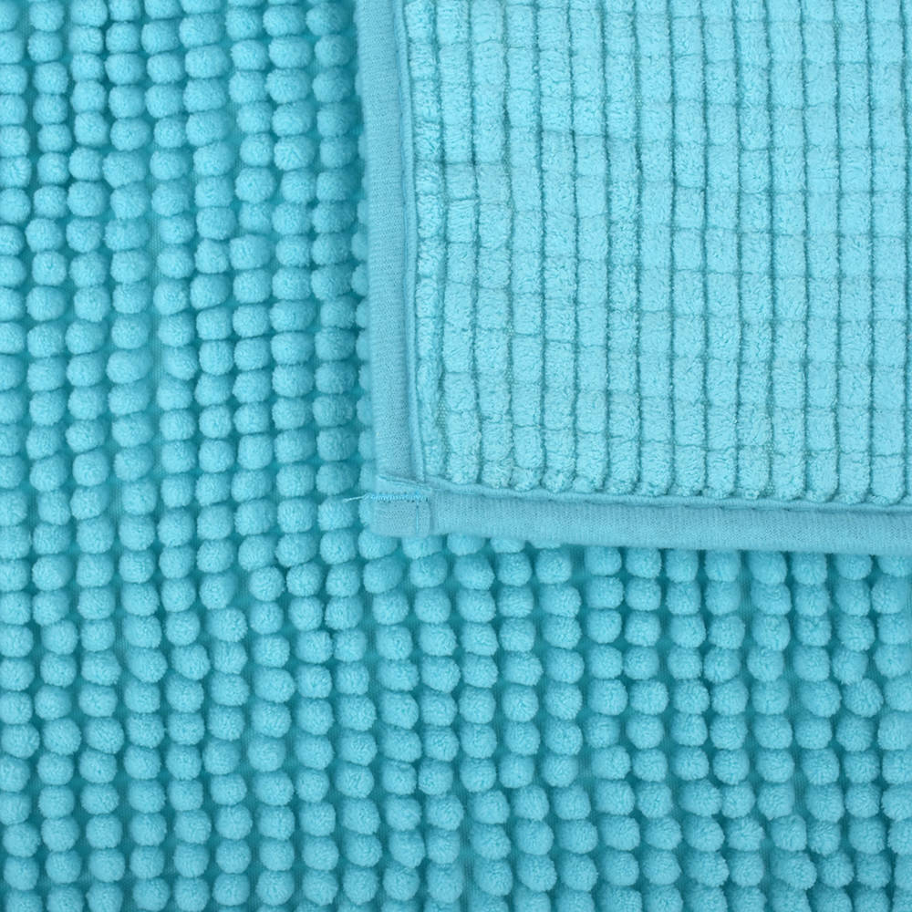 Коврик для туалета "spa" 60*55 см (голубой) (1/10) "vortex" 24267